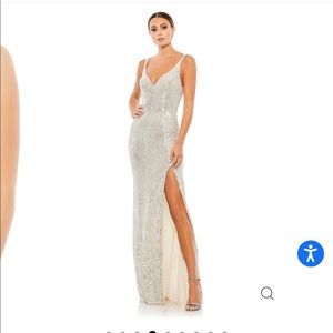 Max Duggal Sequin Dress